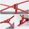 Палатка NATUREHIKE STAR-RIVER 2 NH17T012-T двухместная сверхлегкая с ковриком серо-черная 6927595716489