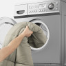 Ультралёгкий спальный мешок NATUREHIKE CNK2350WS023 M300 хлопковый с капюшоном весна осень серый, молния слева 6927595775974